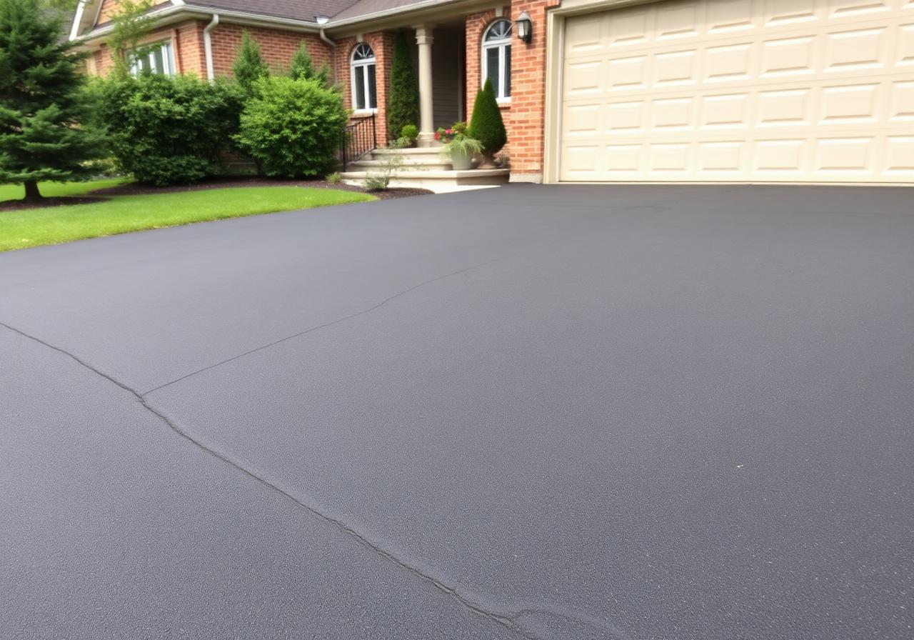After — Crack & pothole repair