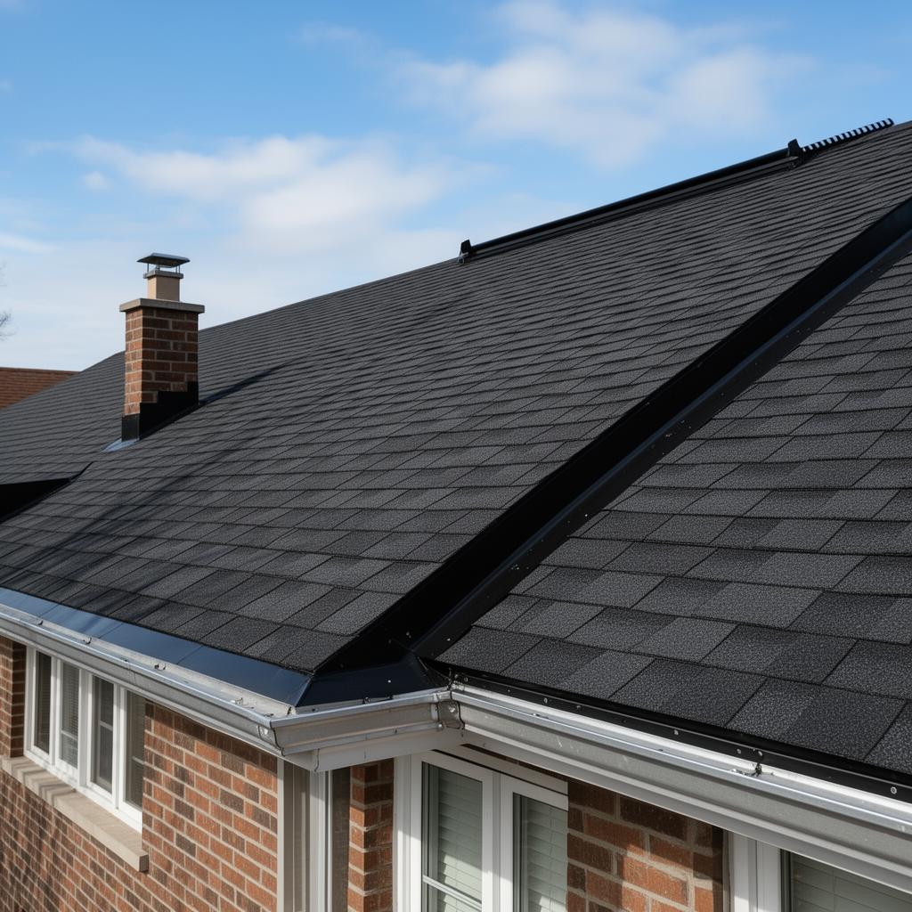 After — Full asphalt shingle replacement