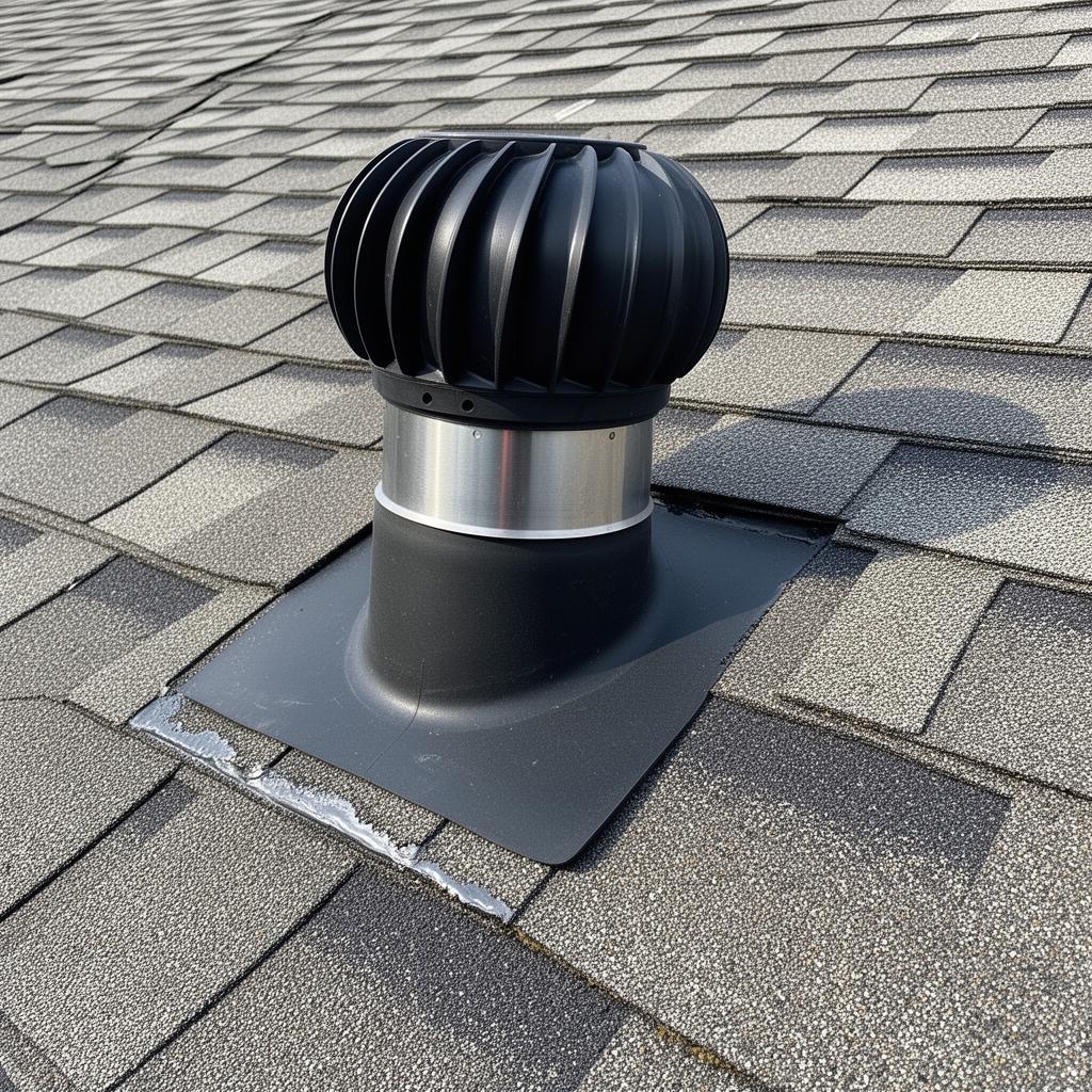 After — Vent boot leak repair
